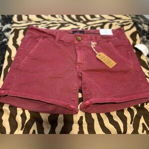 NWT 2014 American Eagle Size 2 Stretch Low Rise Midi Shorts #NWT #AE